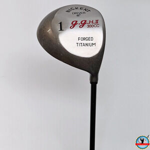 Nickent J.J.H.II 300cc 8º Driver Forged Titanium Stiff Graphite RH 46"